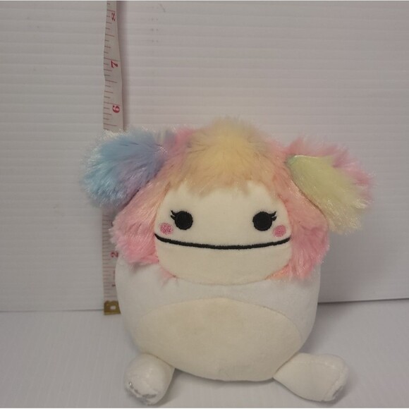 Squishmallows Zaylee Bigfoot Plush Stuffed Animal Kellytoy 8" Standing - Picture 5 of 5